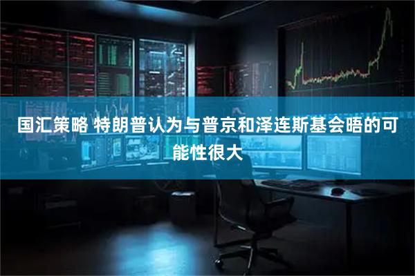 国汇策略 特朗普认为与普京和泽连斯基会晤的可能性很大