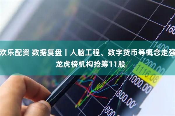 欢乐配资 数据复盘丨人脑工程、数字货币等概念走强   龙虎榜机构抢筹11股